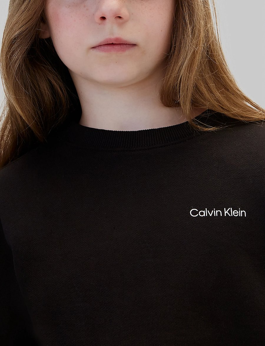 Calvin Klein - SMALL CHEST INST. LOGO REG CN - dressipluusid - pvh black - 4