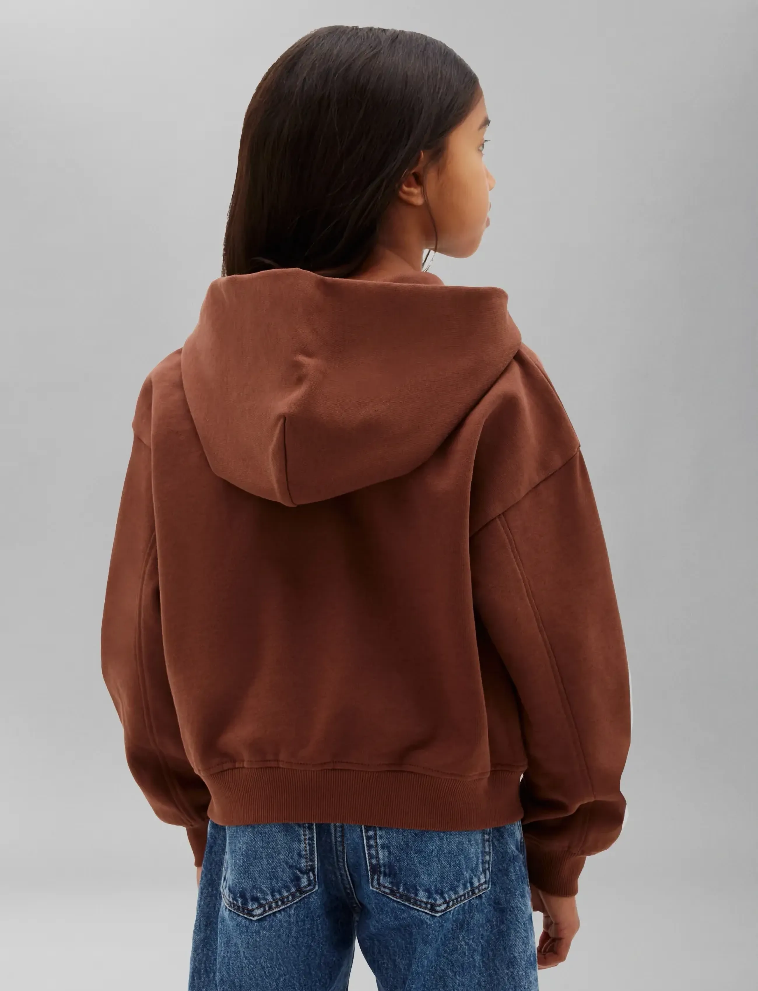 Calvin Klein - TERRY MONOLOGO ZIP UP HOODIE - pulls à capuche - rocky road - 2