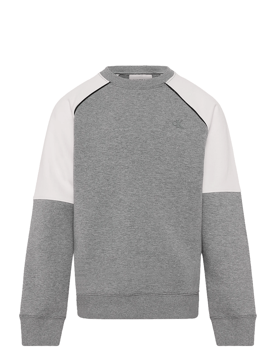 Calvin Klein - COLORBLOCK RELAXED CN - dressipluusid - medium grey heather - 0