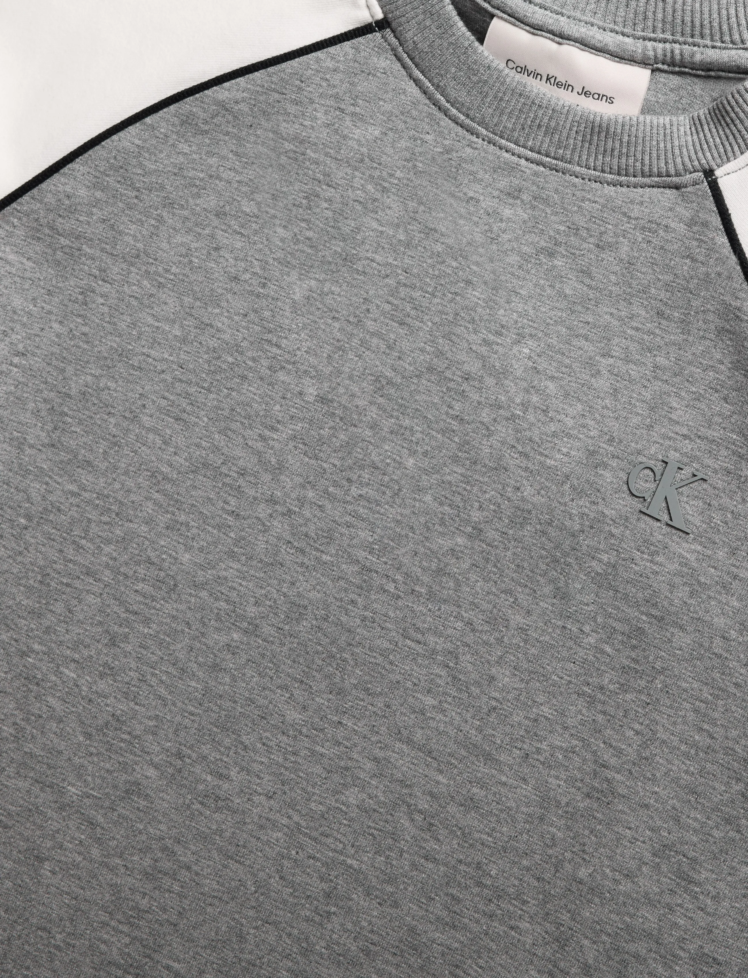 Calvin Klein - COLORBLOCK RELAXED CN - medium grey heather - 2