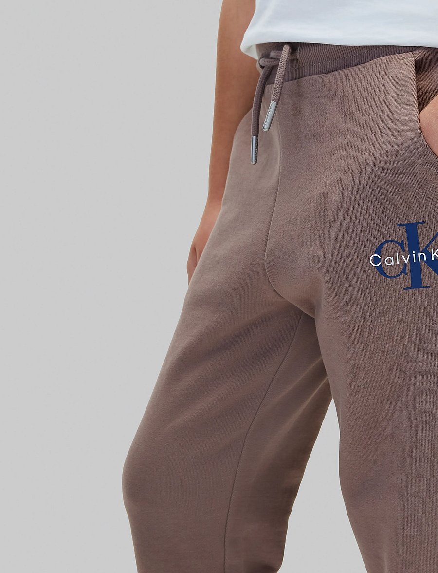 Calvin Klein - MONOLOGO SWEATPANT - jogginghosen - iron - 4