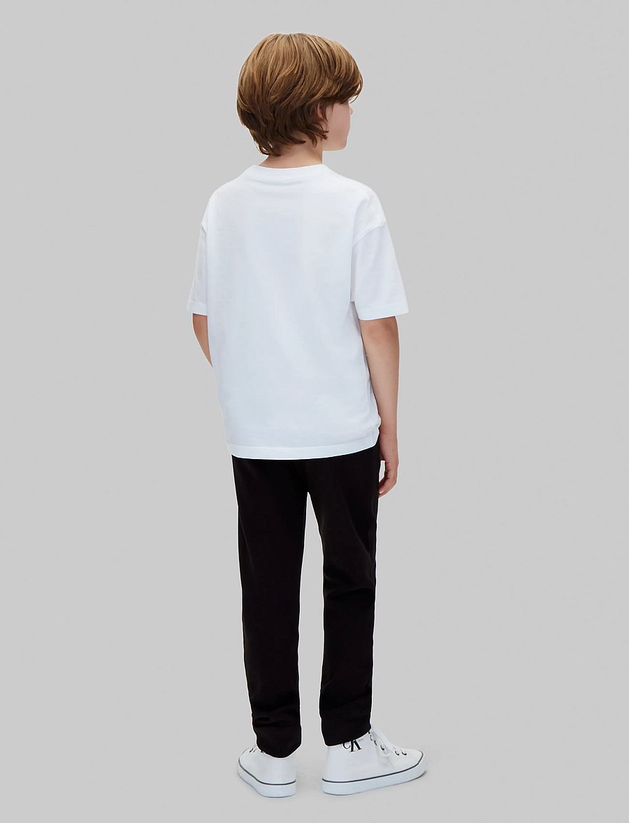 Calvin Klein - MONOLOGO SWEATPANT - dressipüksid - pvh black - 2
