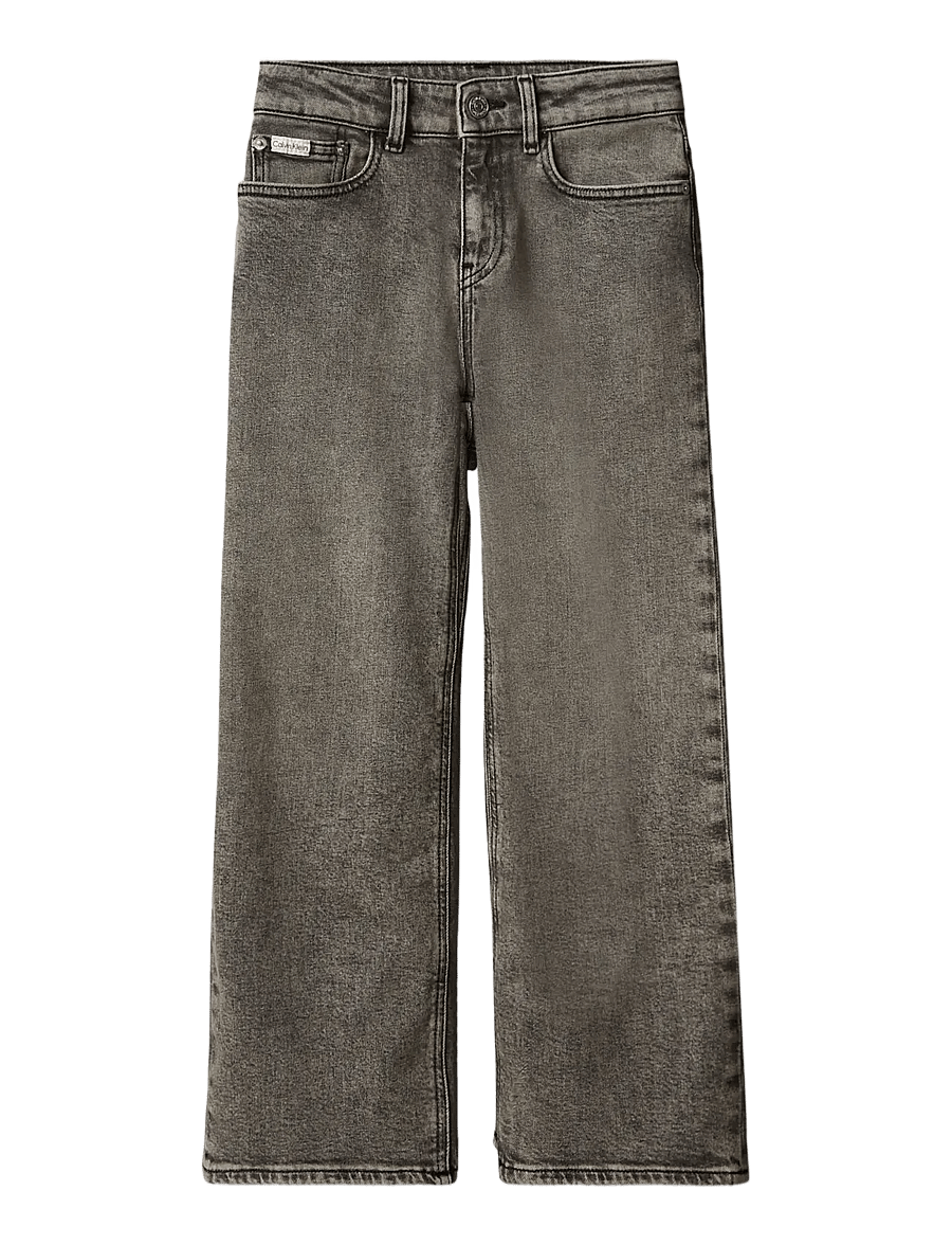 Calvin Klein - SKATER ONYX BLACK - hosen mit weitem bein - onyx black - 1