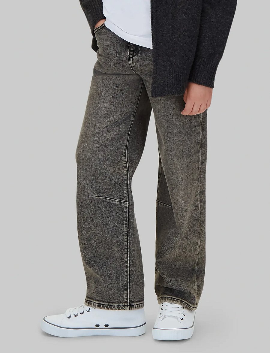 Calvin Klein - BARREL ONYX BLACK - loose jeans - onyx black - 3