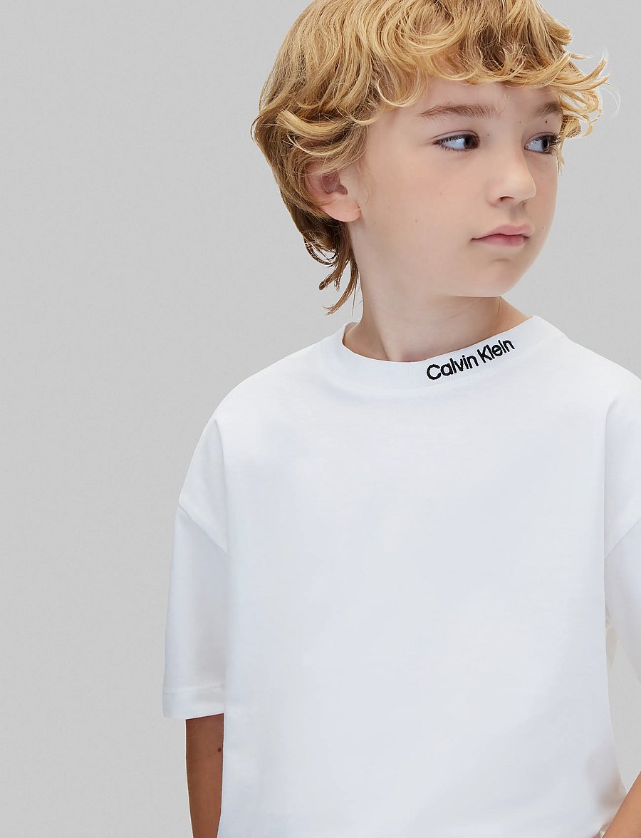 Calvin Klein - 2-PACK EMBRO LOGO T-SHIRT SS - kurzärmelige - black white - 3