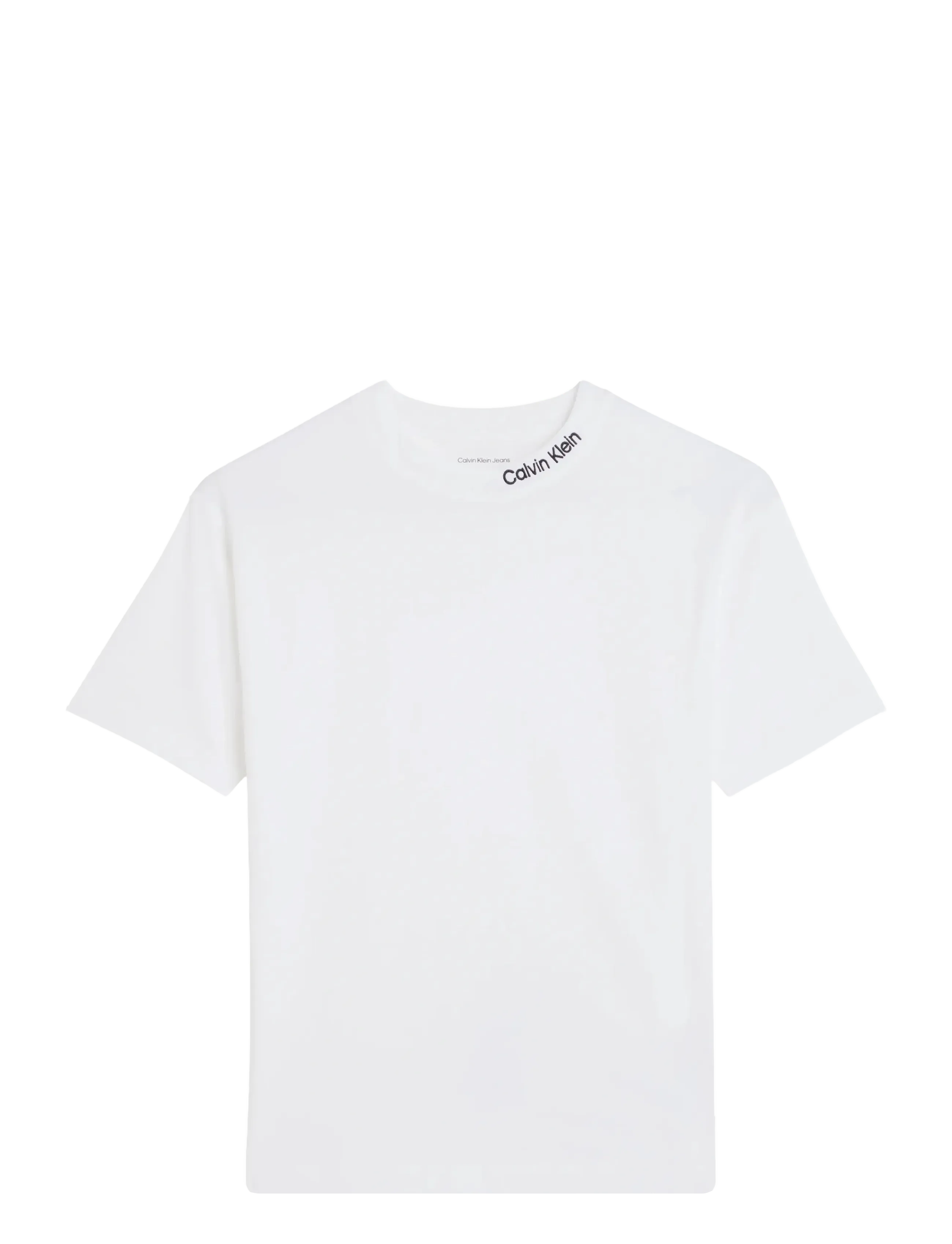 Calvin Klein - 2-PACK EMBRO LOGO T-SHIRT SS - krótki rękaw - brightwhite pvhblack - 2