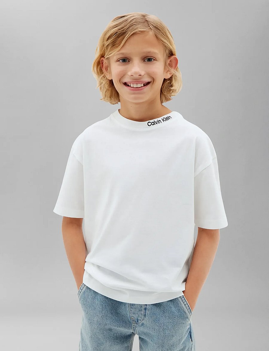 Calvin Klein - 2-PACK EMBRO LOGO T-SHIRT SS - krótki rękaw - brightwhite pvhblack - 5