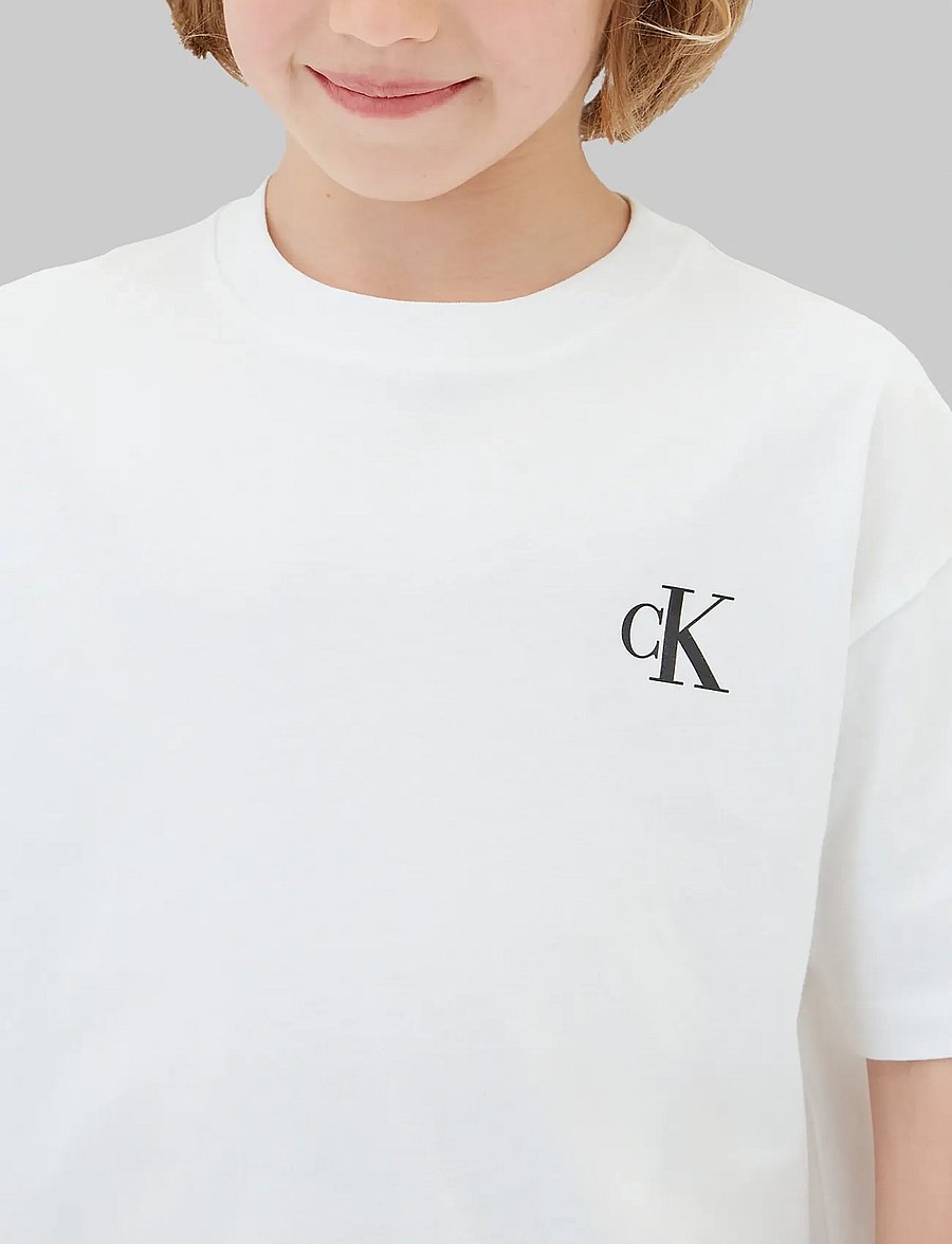 Calvin Klein - 2-PACK MONOGRAM T-SHIRT SS - kurzärmelige - brightwhite pvhblack - 3