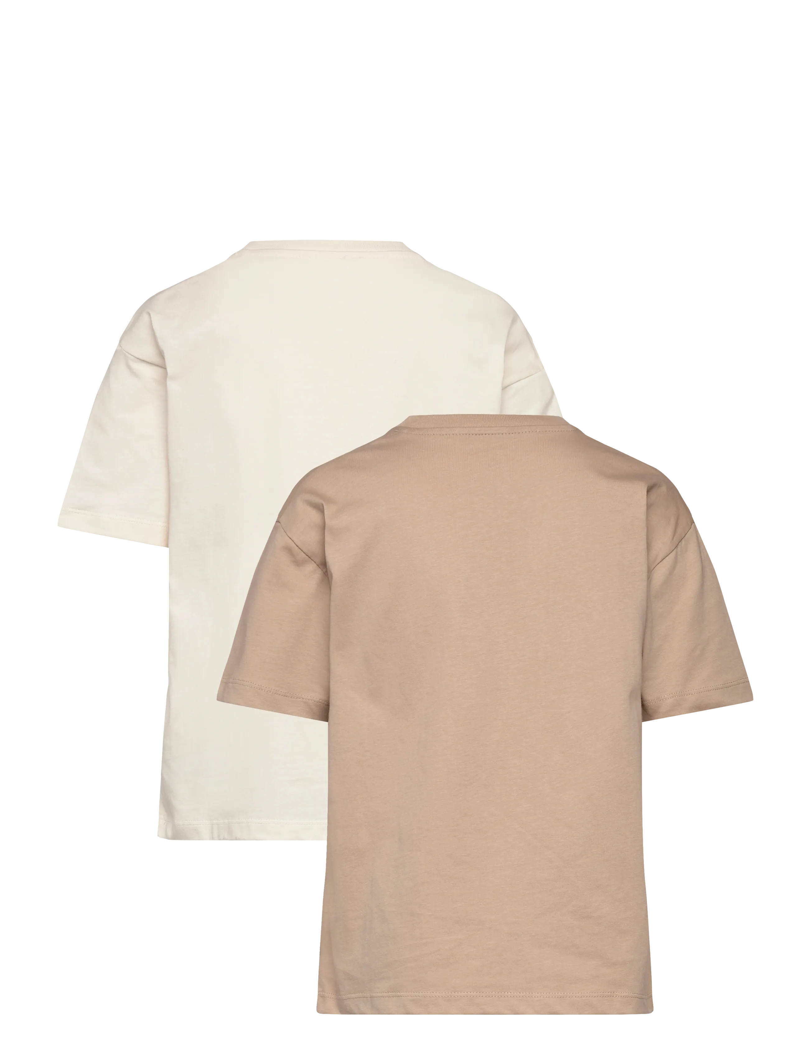 Calvin Klein - 2-PACK MONOGRAM T-SHIRT SS - kurzärmelige - tofu hummus - 1
