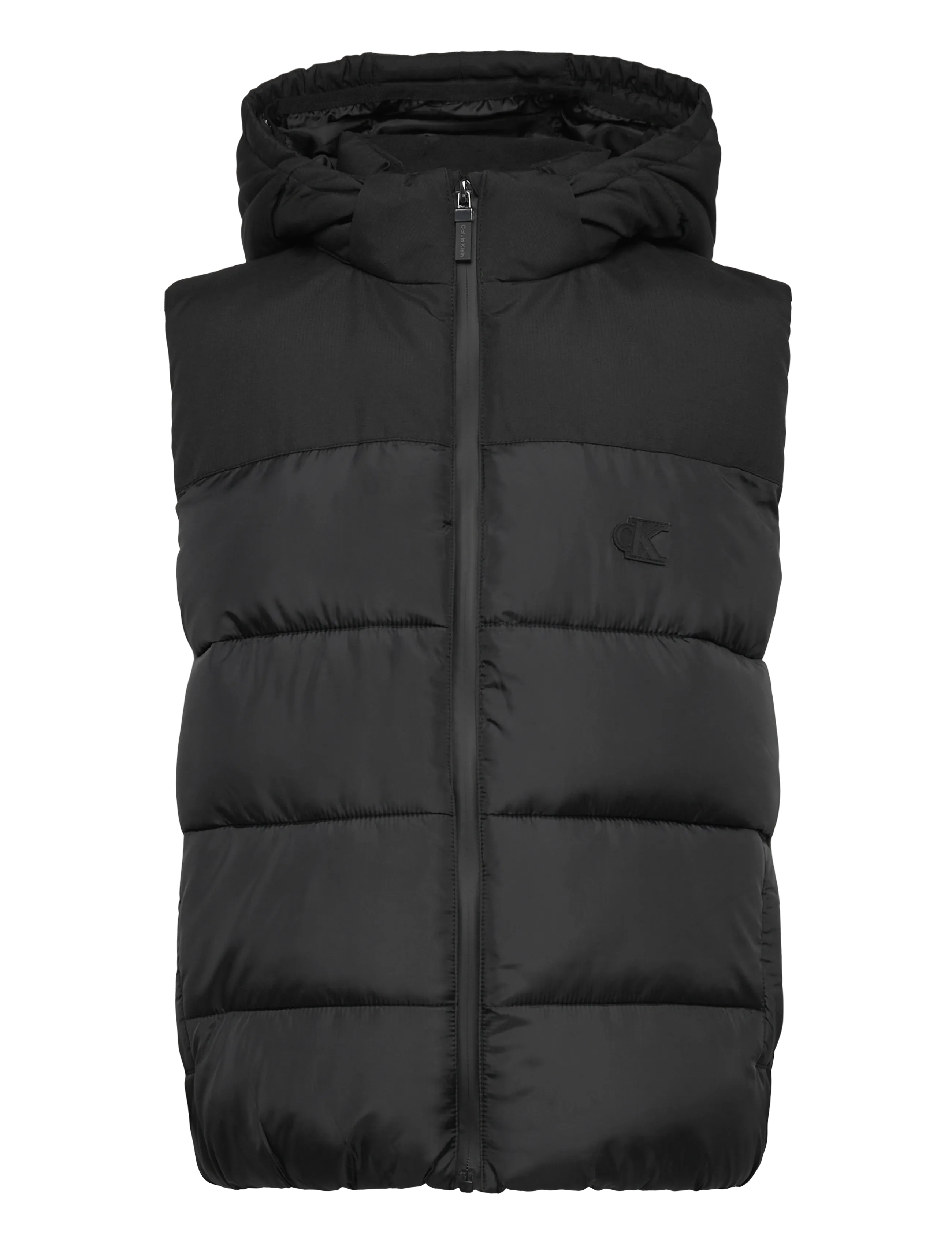 Calvin Klein CK TONAL BLOCK PADDED VEST - Õueriided - PVH BLACK / black