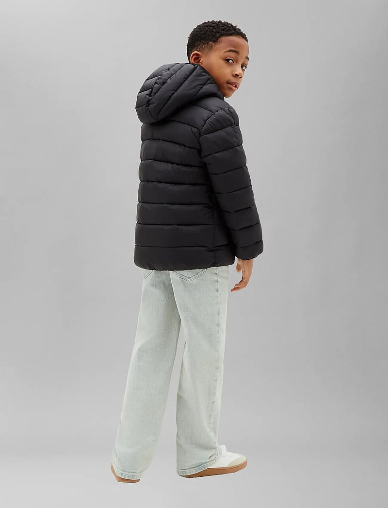 Calvin Klein - CK MONOGRAM LIGHT PADDED JACKET - winterjacke - pvh black - 3