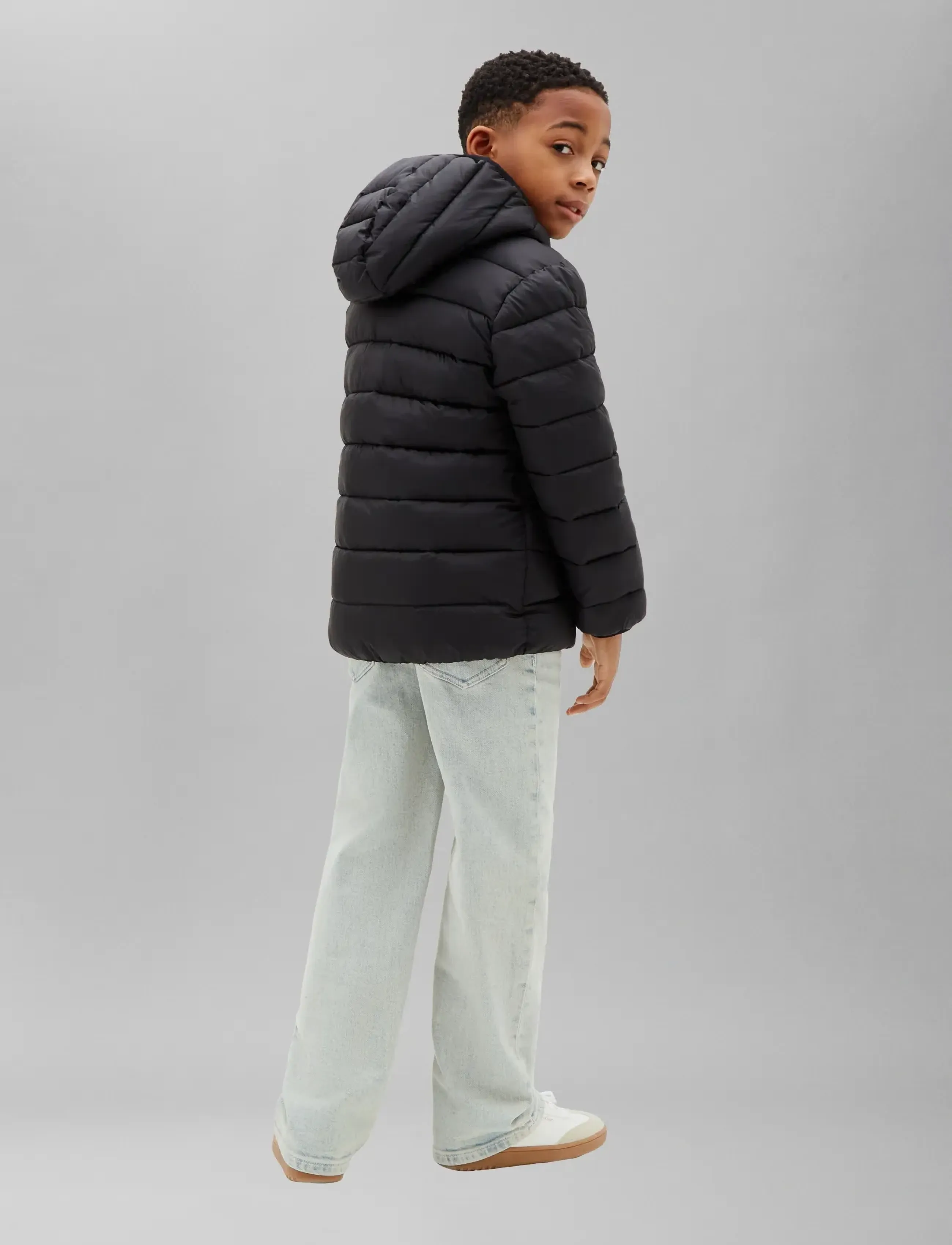 Calvin Klein - CK MONOGRAM LIGHT PADDED JACKET - ziemas jakas - pvh black - 3