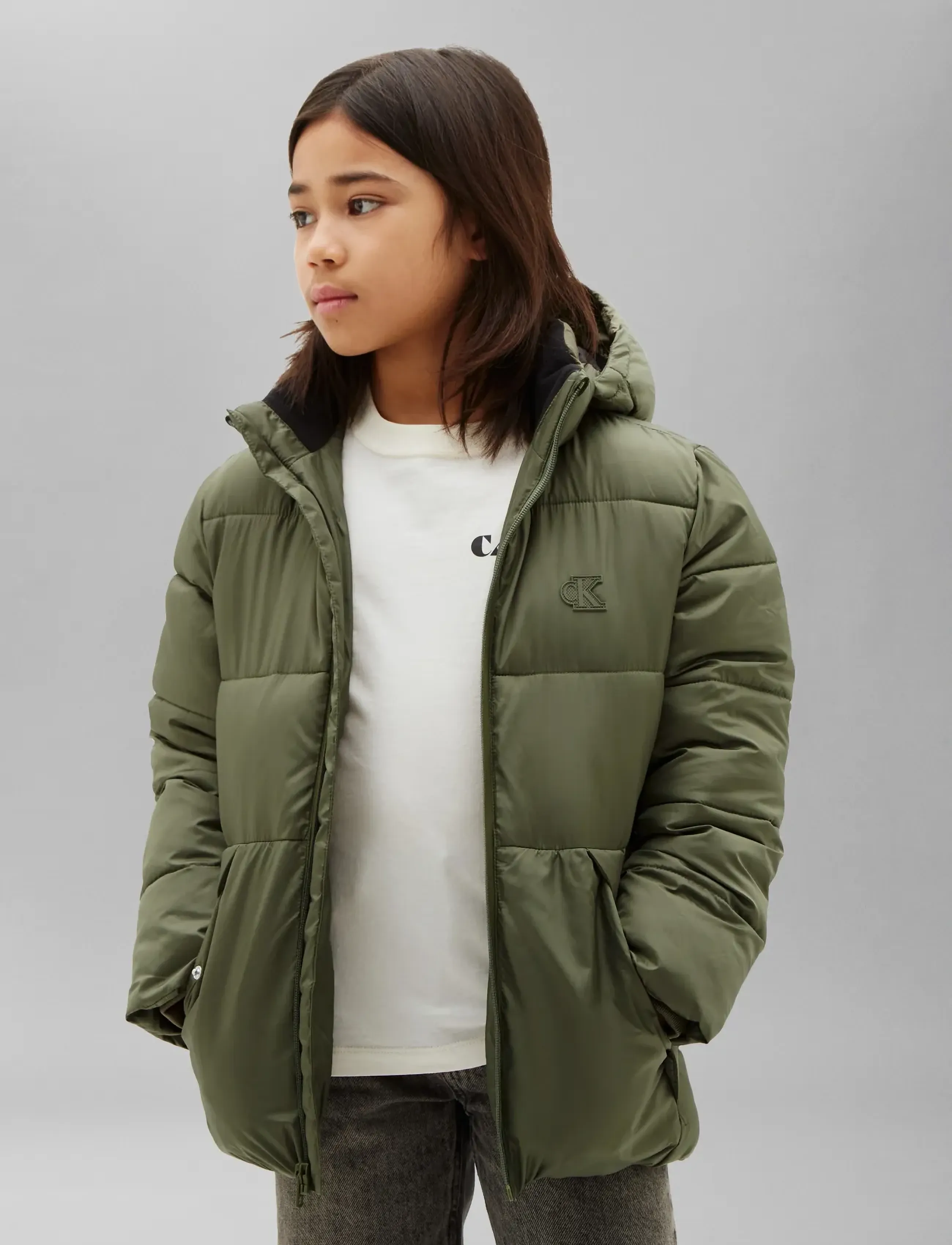 Calvin Klein - CK ESSENTIAL PUFFER JACKET - vinterjackor - dusty olive - 3
