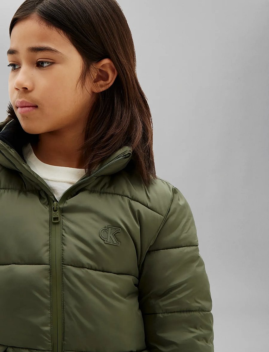 Calvin Klein - CK ESSENTIAL PUFFER JACKET - vinterjackor - dusty olive - 4