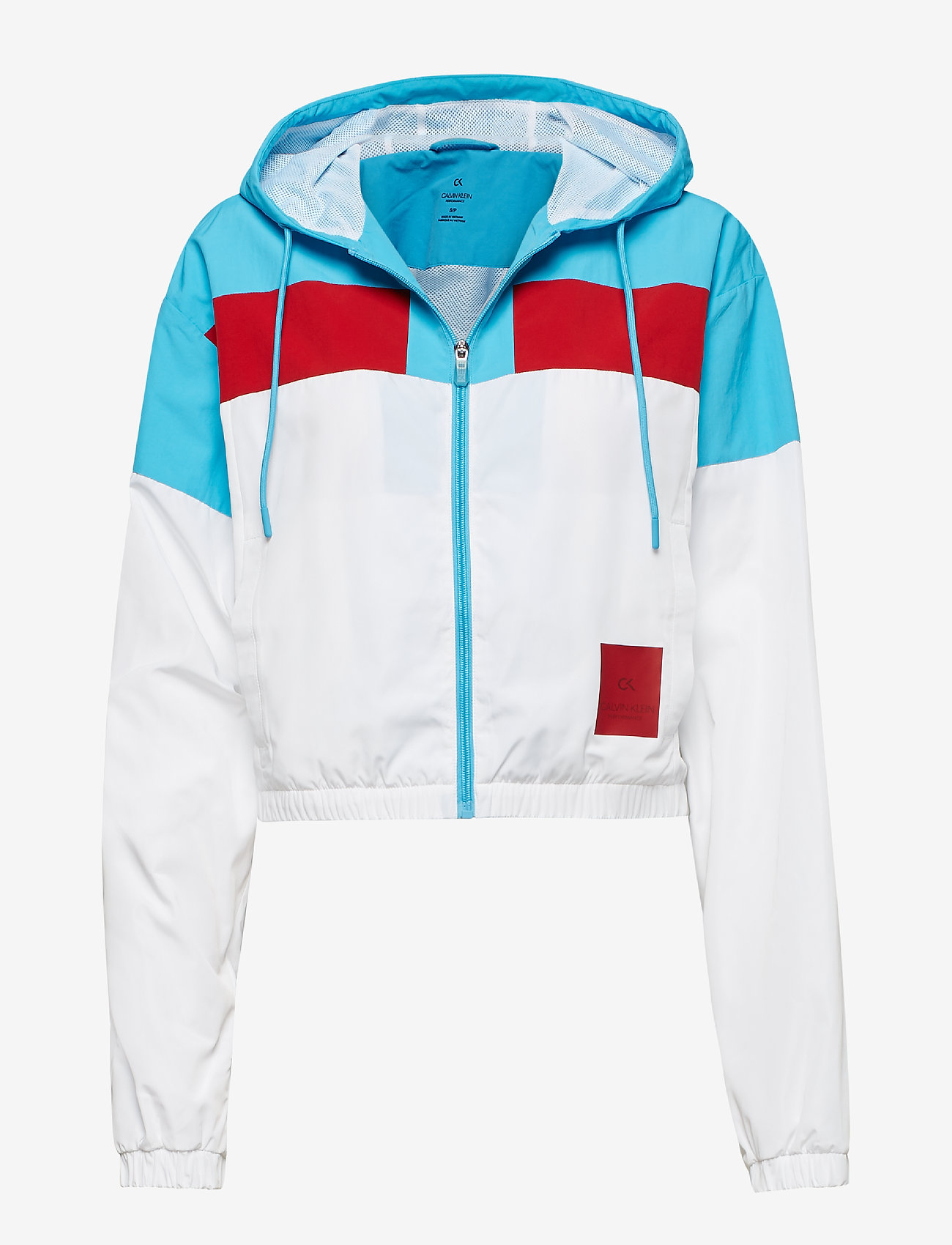 Calvin Klein Performance - CB WIND JACKET - bright white - 0