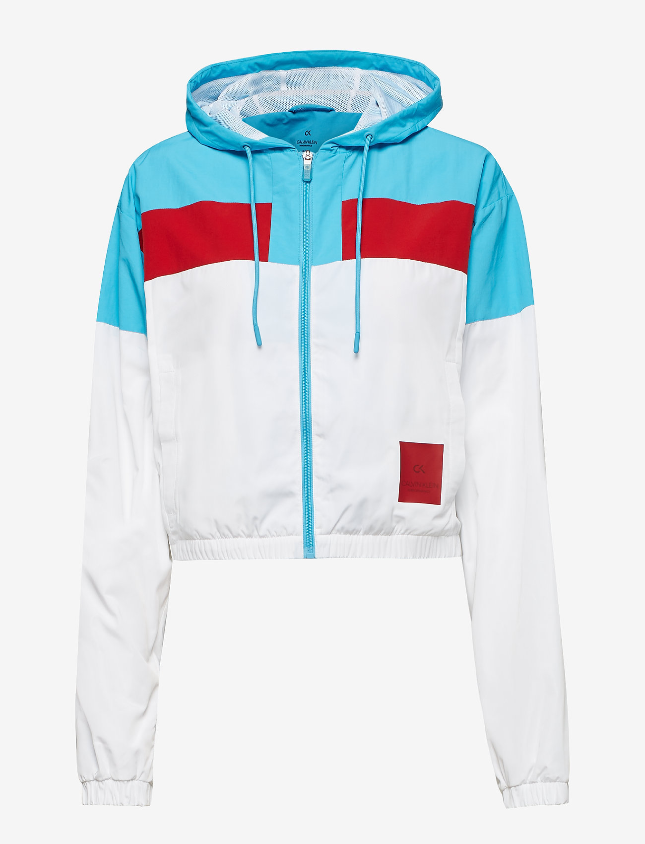 Calvin Klein Performance - CB WIND JACKET - bright white - 1