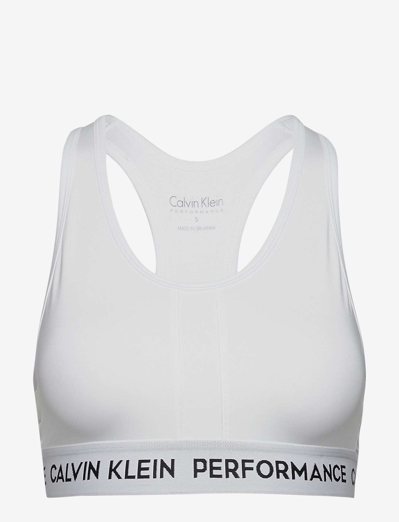 Calvin Klein Performance Racerback Sports Bra (Bright White), ( €) |  Large selection of outlet-styles 