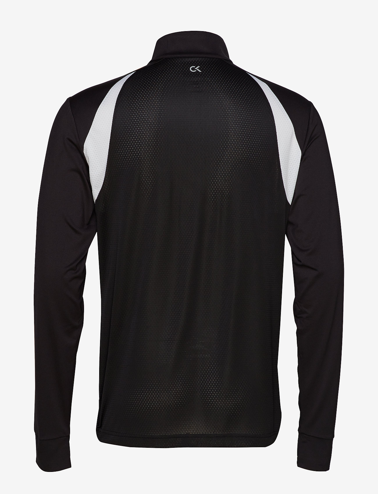 Calvin Klein Performance - 1/2 ZIP LONG SLEEVE - ck black - 1