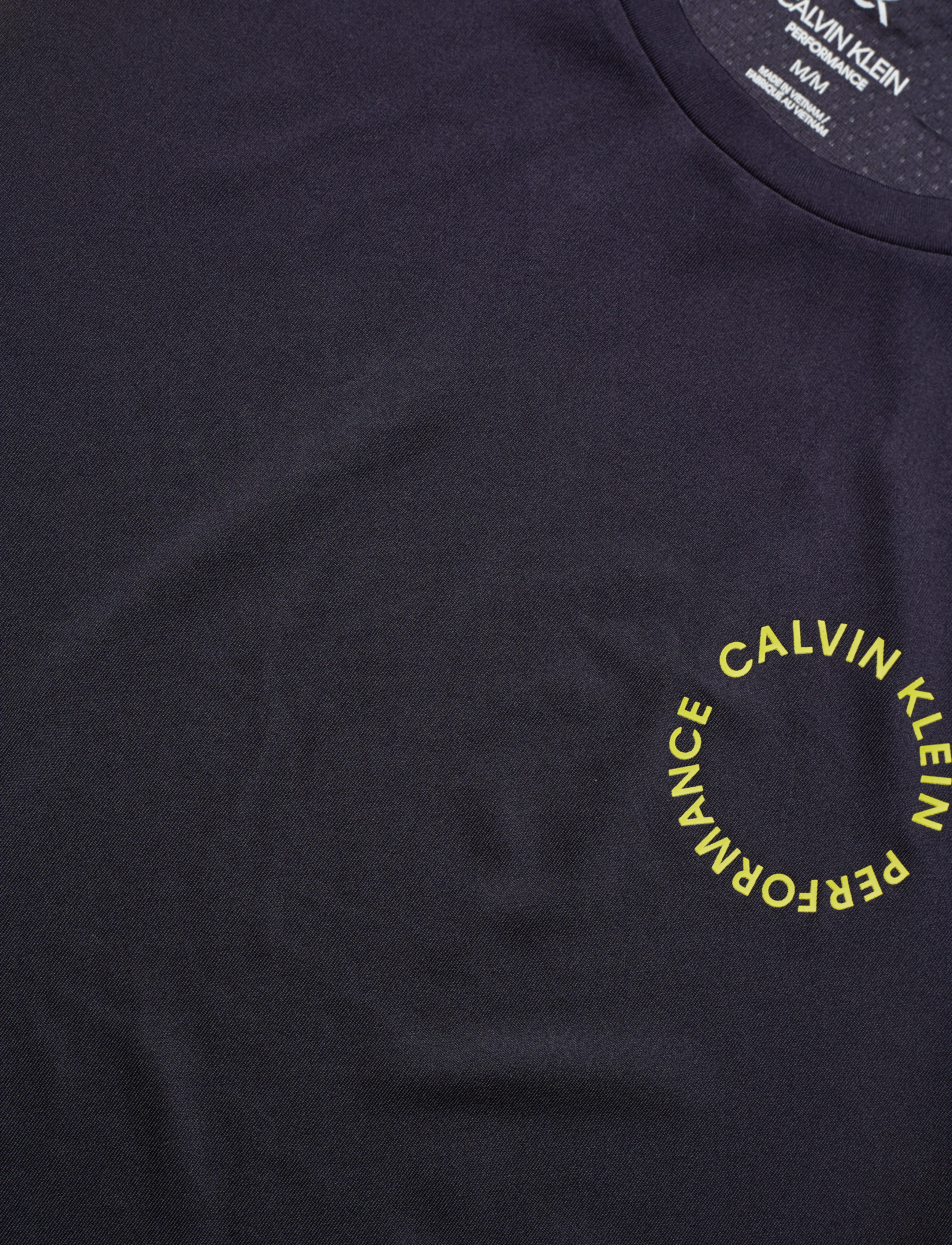 Calvin Klein Performance - SHORT SLEEVE TEE - night sky/sulphur spring - 2