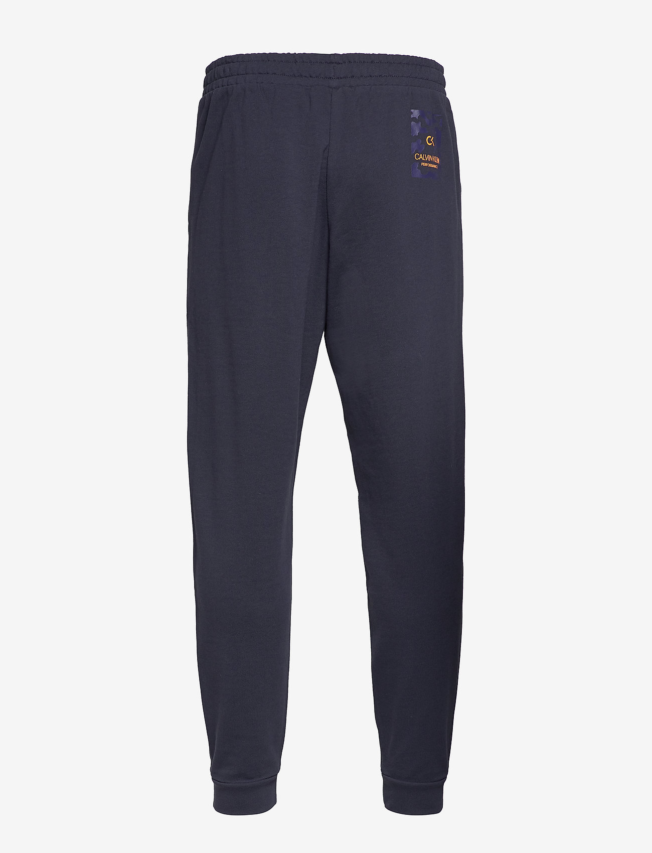 Calvin Klein Performance - BILLBOARD KNIT PANTS - night sky/night sky/turmeric c - 1