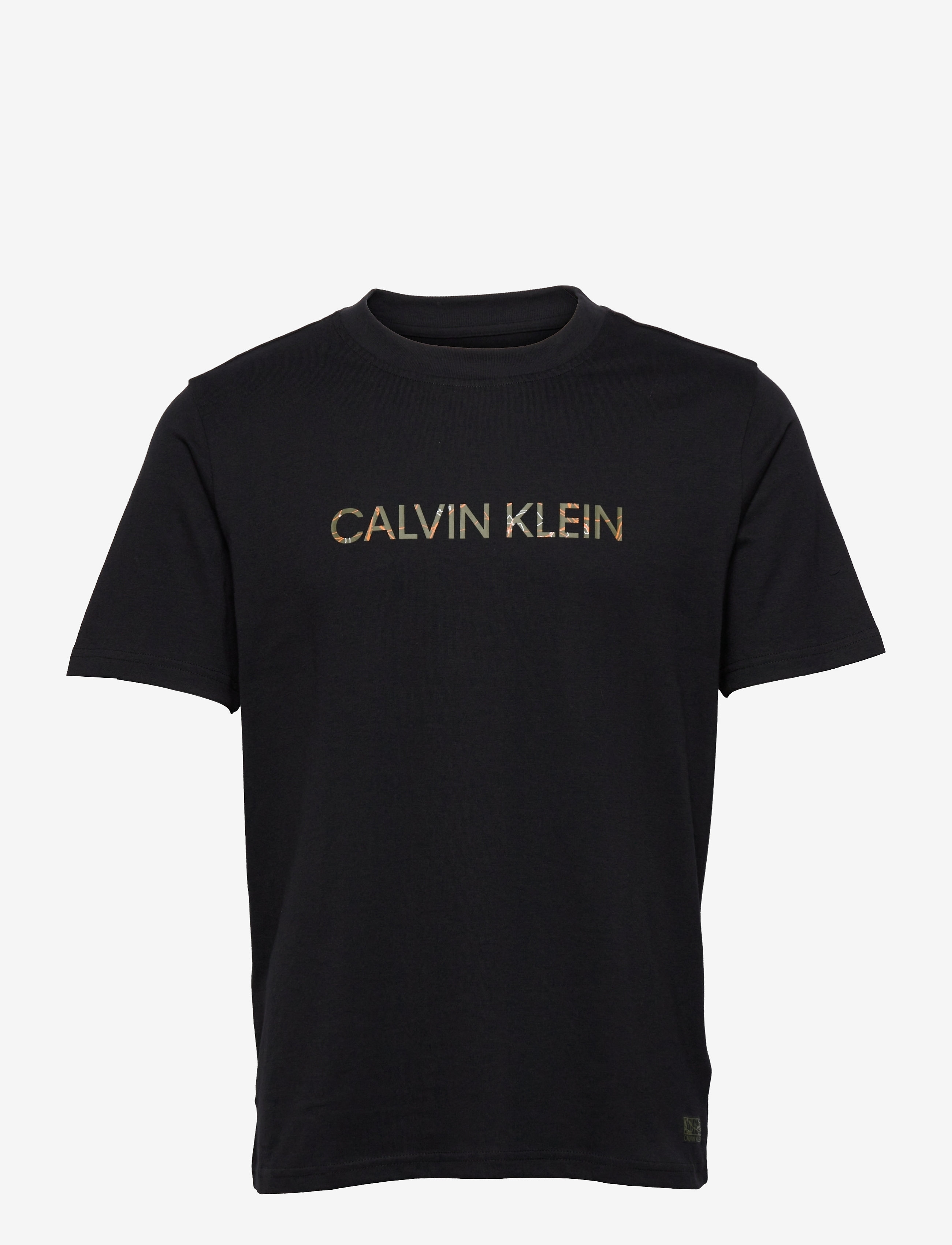 Calvin Klein Performance - PW - S/S T-Shirt - ck black/capulet olive - 0