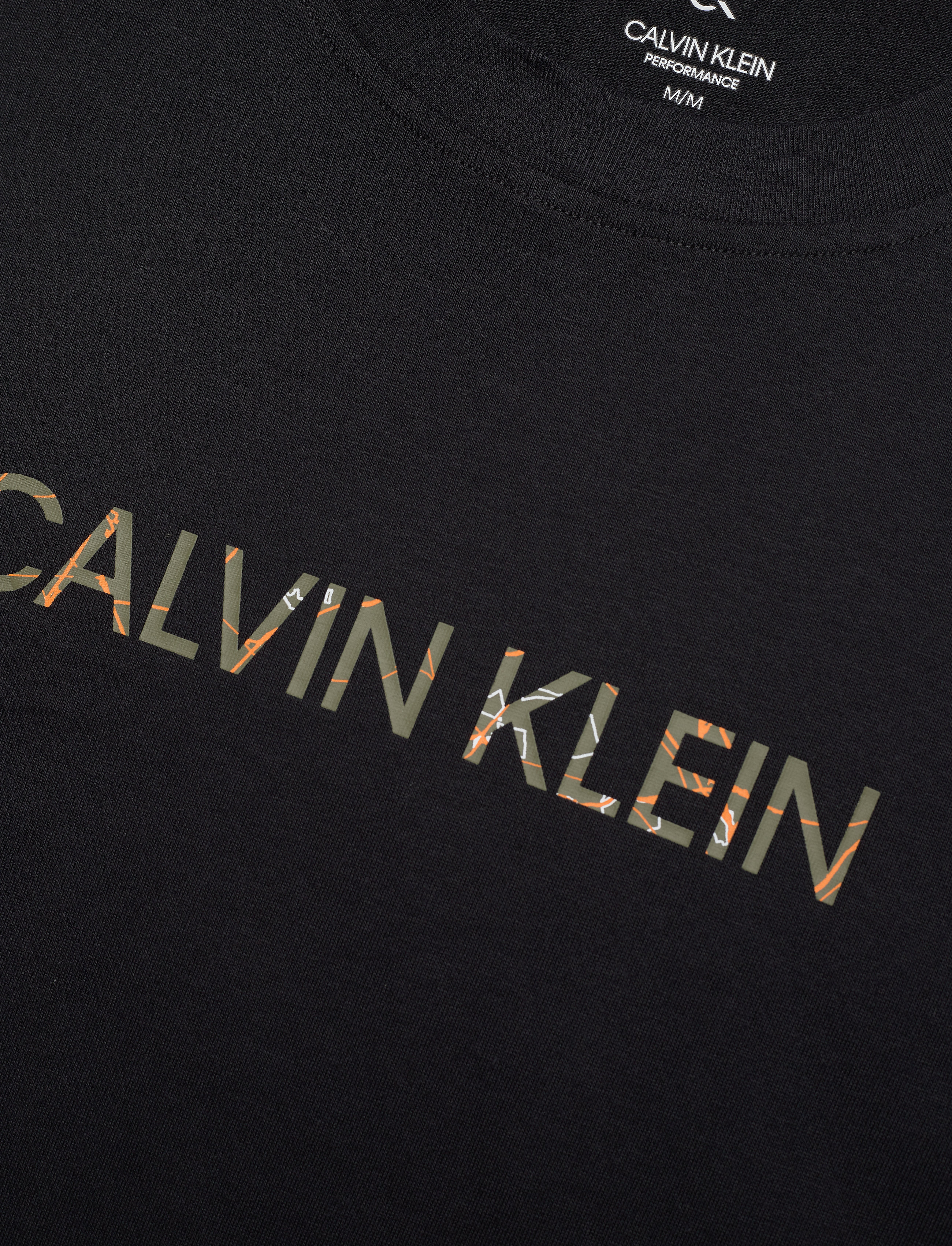 Calvin Klein Performance - PW - S/S T-Shirt - ck black/capulet olive - 2