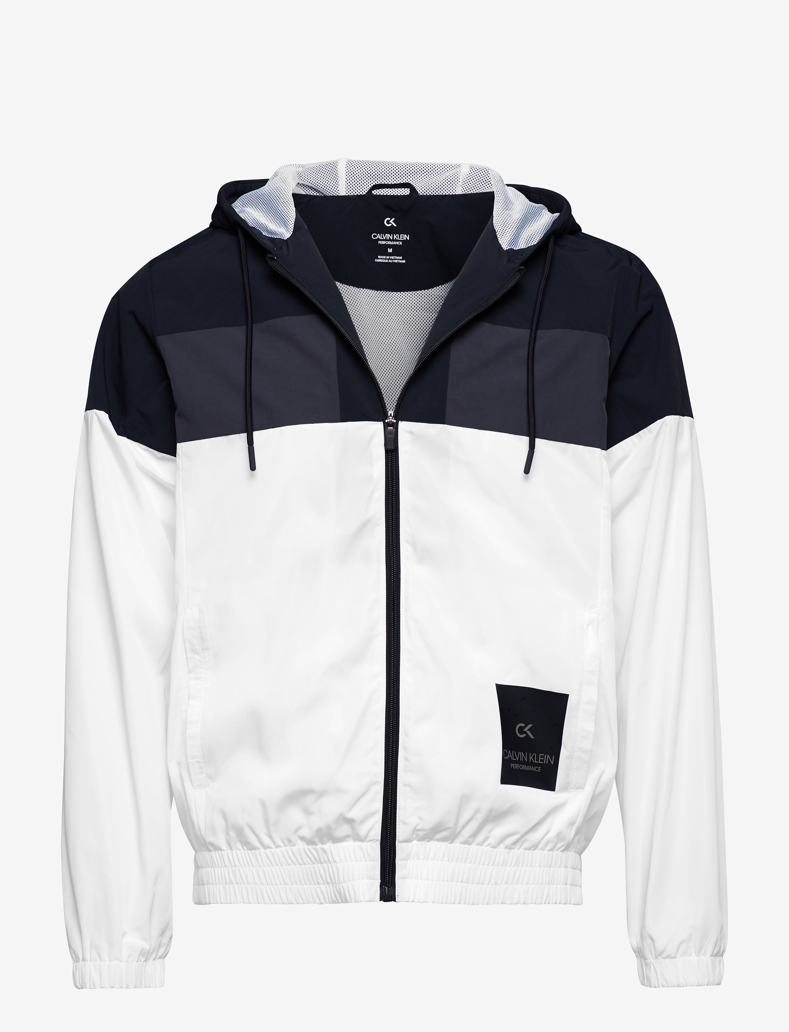 Calvin Klein Performance - CB WIND JACKET - ck black/gunmetal/bright white - 0
