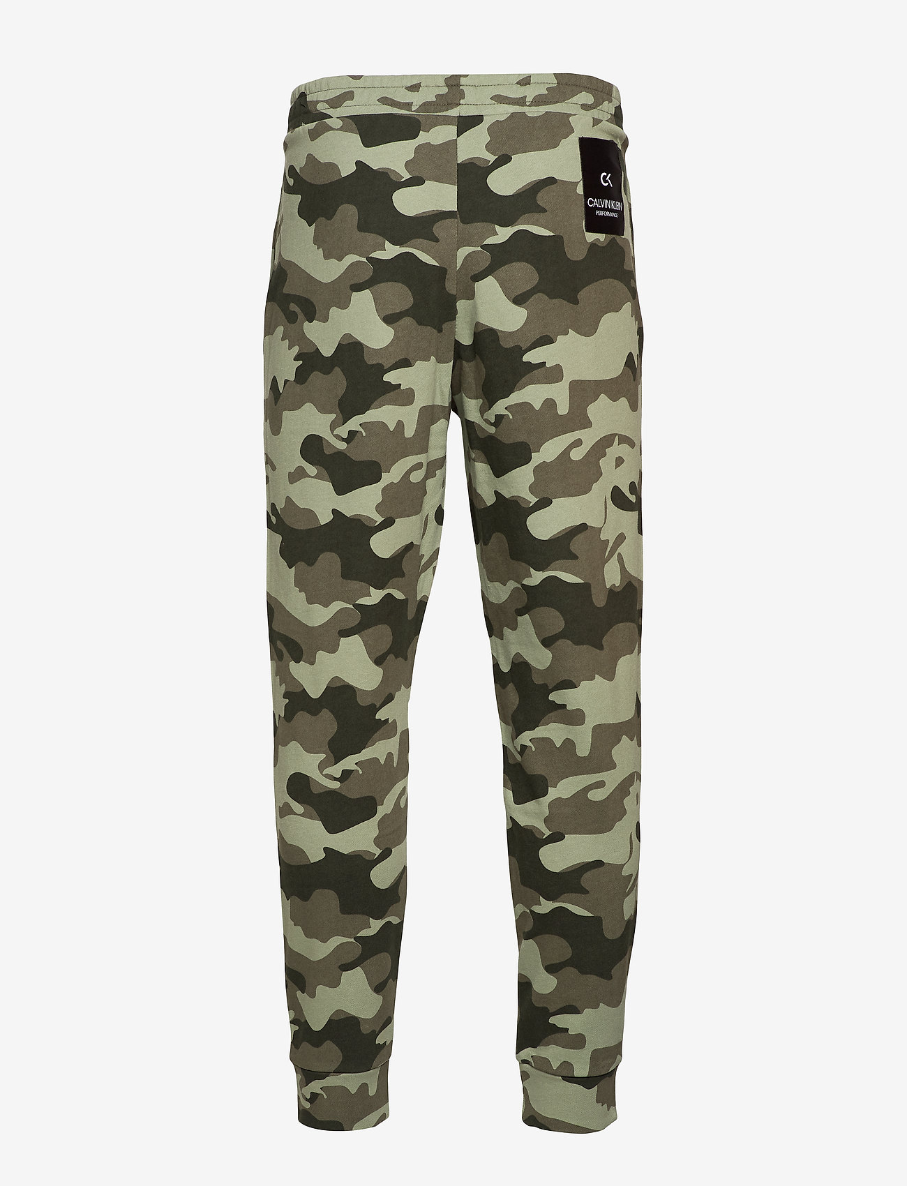 Calvin Klein Performance - KNIT PANTS - grape leaf camo - 1