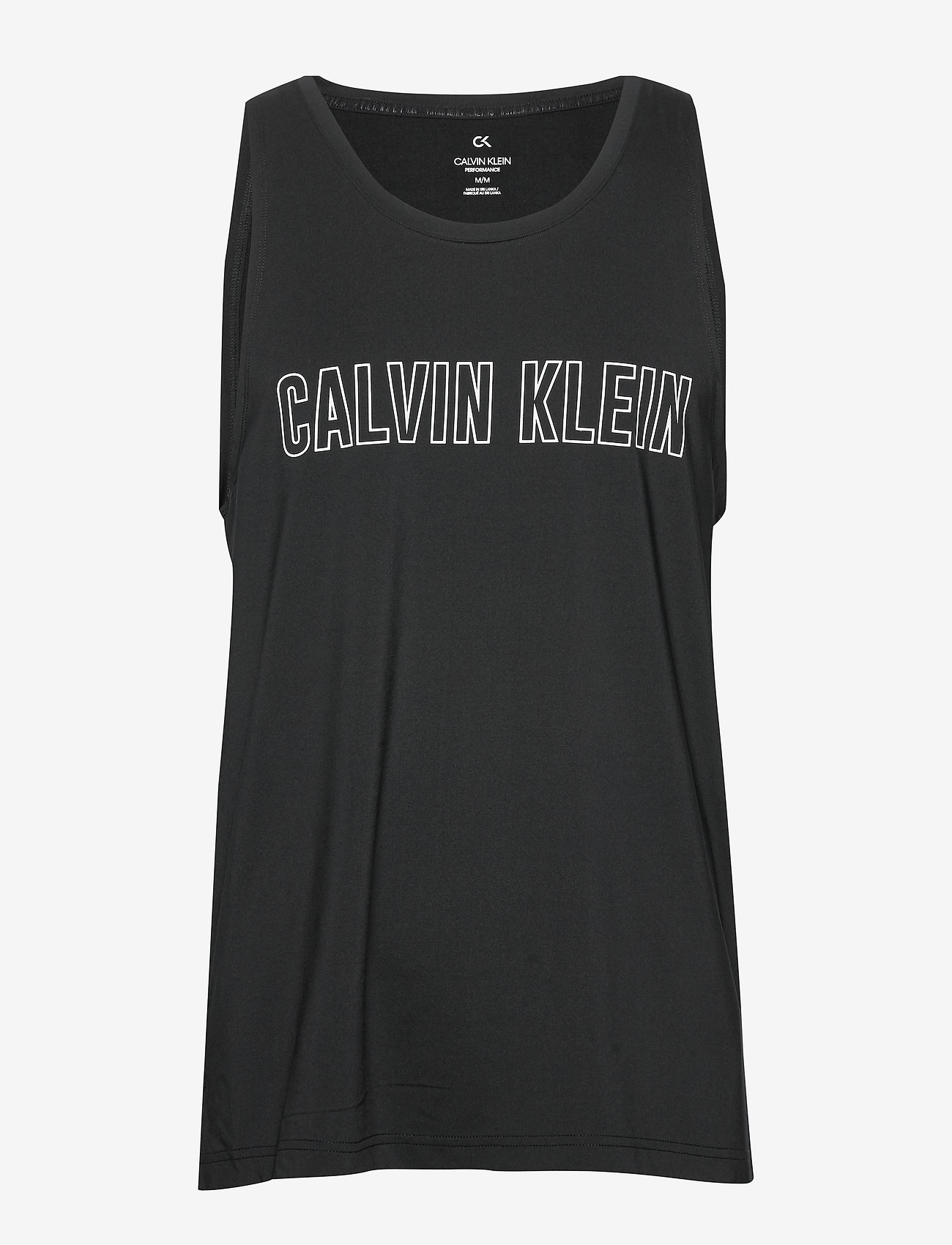 Calvin Klein Performance - Logo Knit Tank Top - ck black - 0