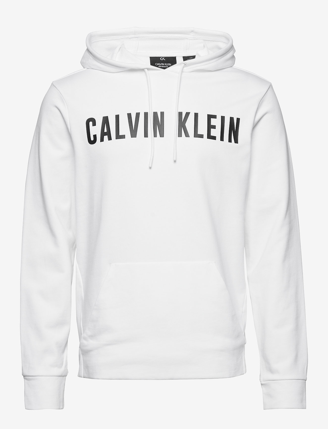 Hoodie - BRIGHT WHITE/CK BLACK