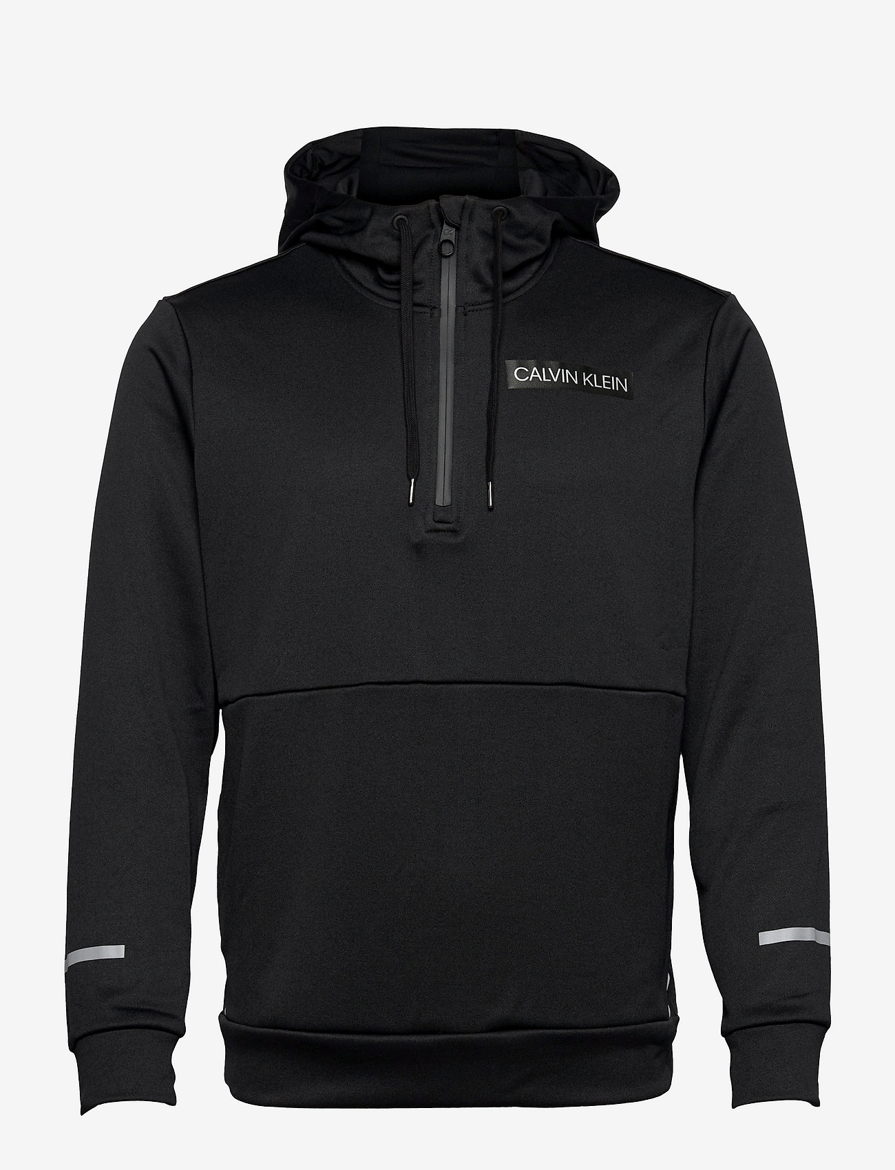 Calvin Klein Performance - PW - 1/4 ZIP HOODIE - ck black - 0