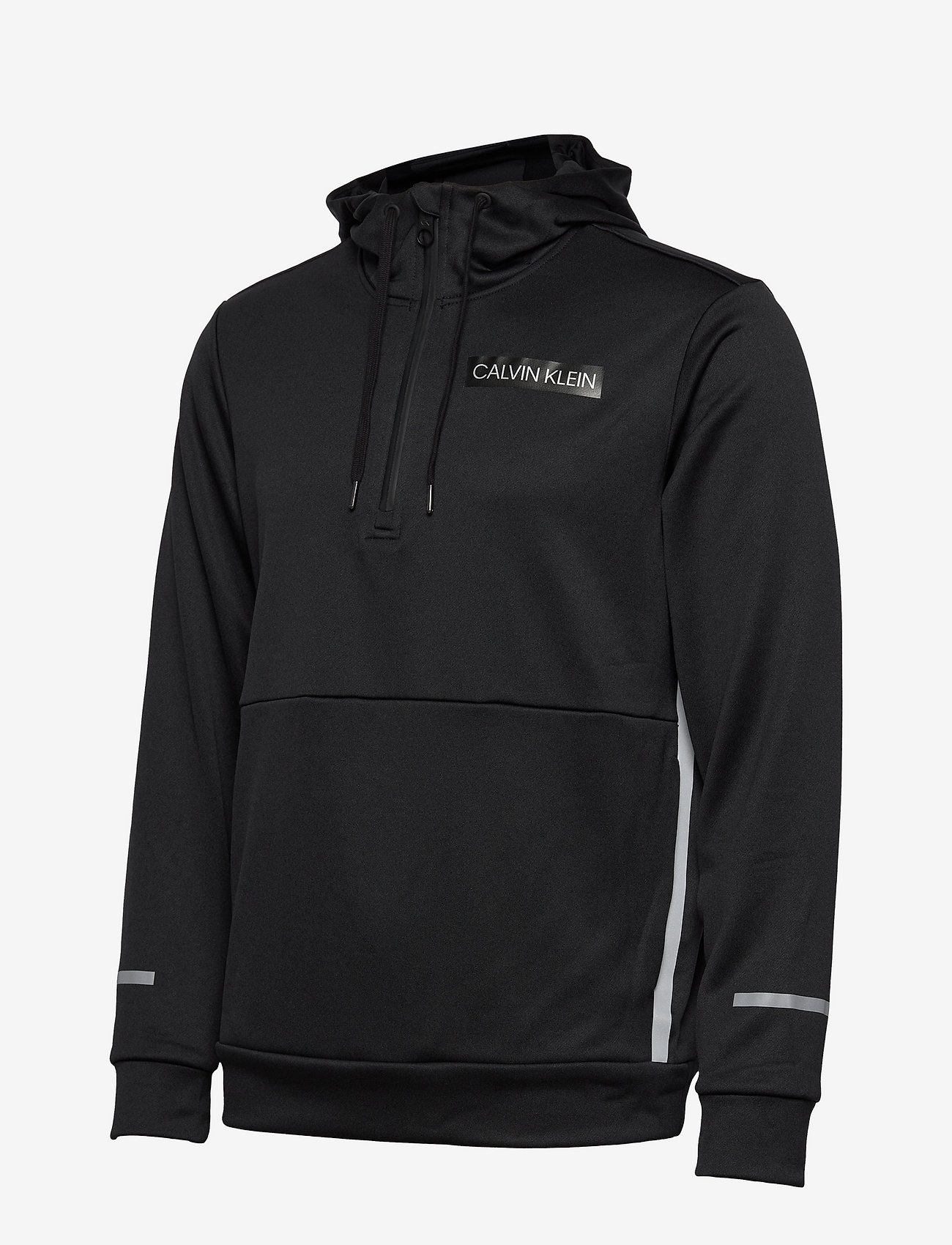Calvin Klein Performance - PW - 1/4 ZIP HOODIE - ck black - 2