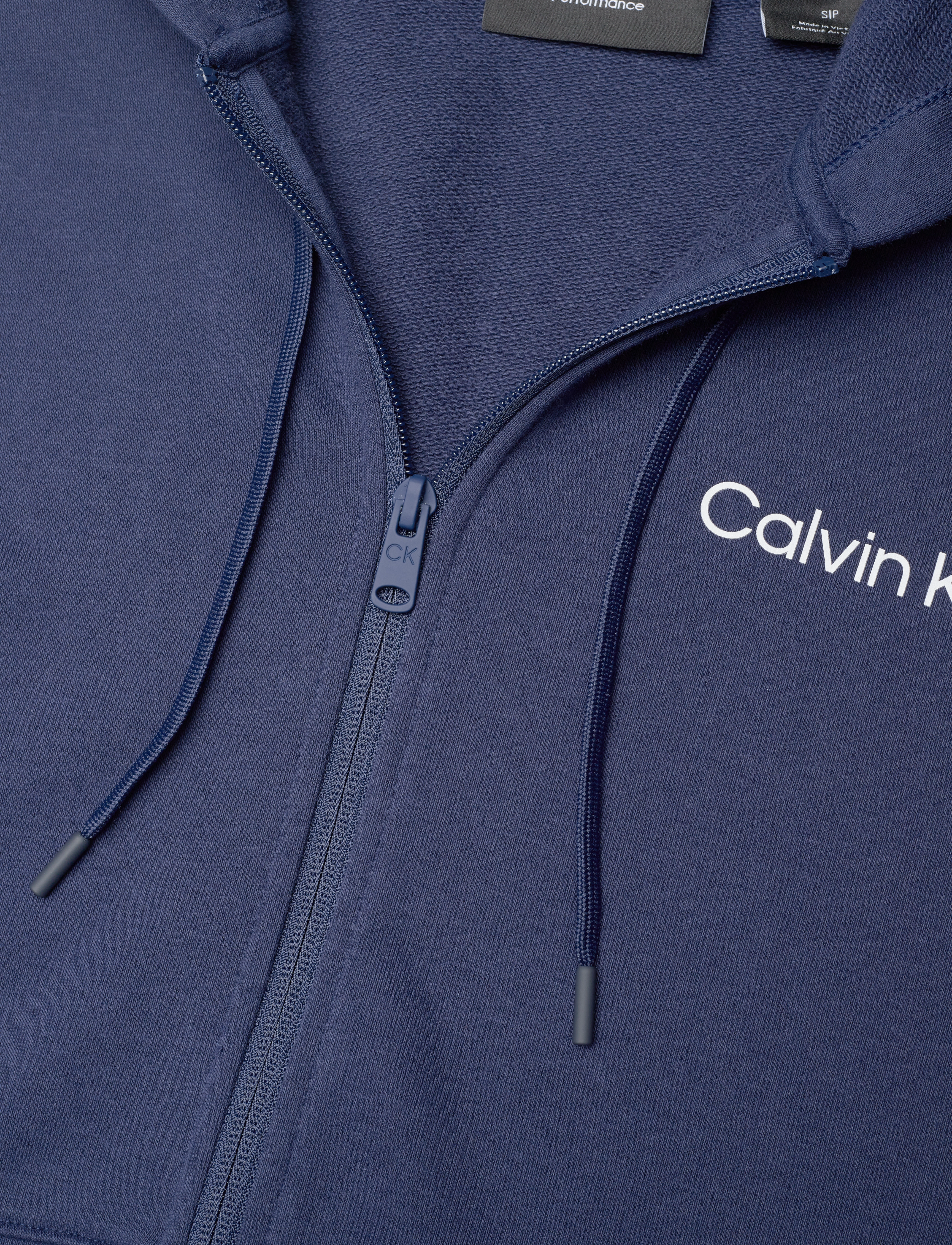 Calvin Klein Performance - PW - FZ Hoodie - peacoat - 2
