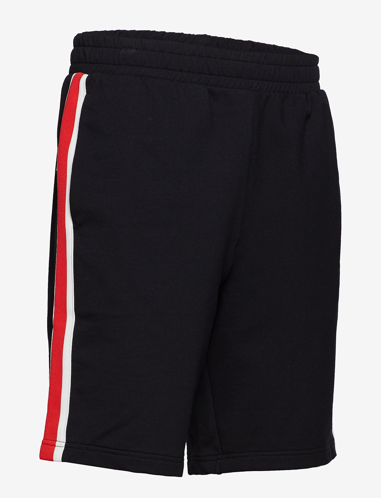 Calvin Klein Performance - KNIT SHORT - ck black/high risk red/coconut - 3