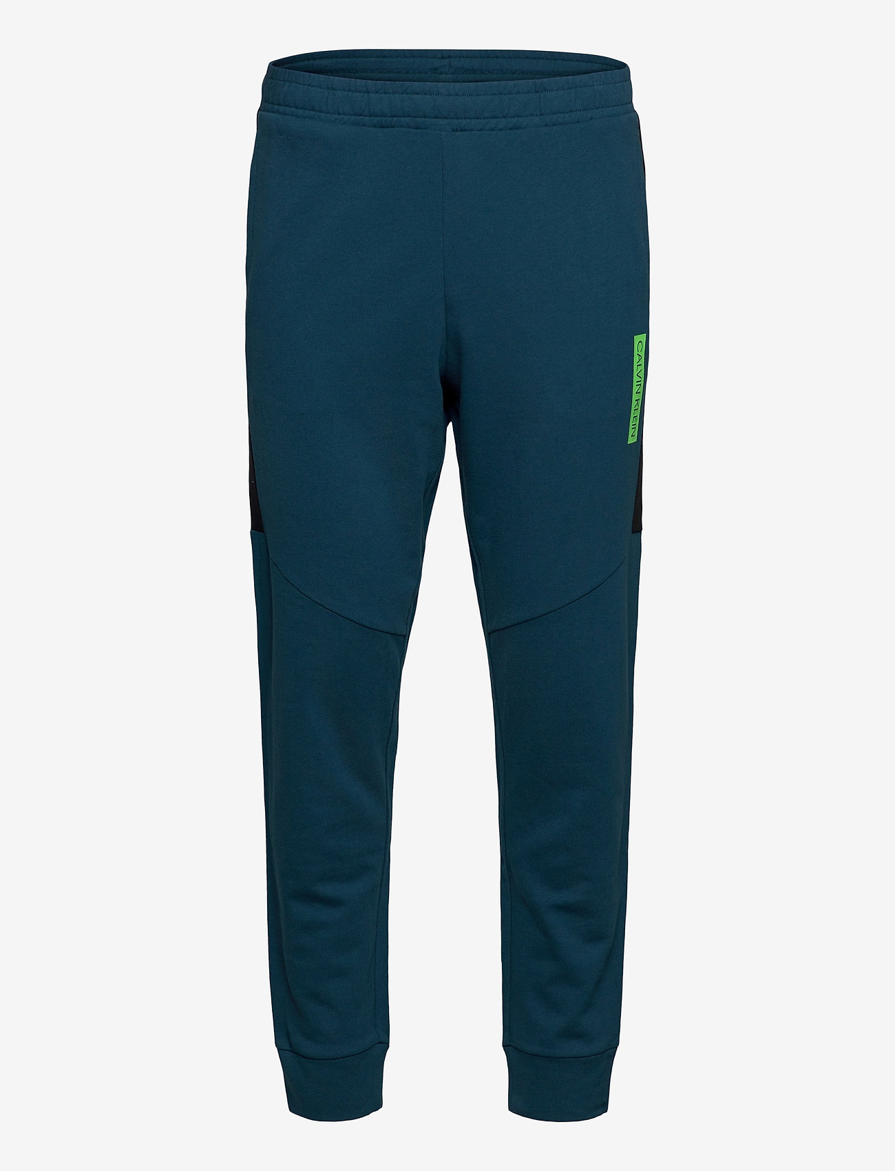 Calvin Klein Performance - KNIT PANTS - majolica blue/ck black/green flash - 0