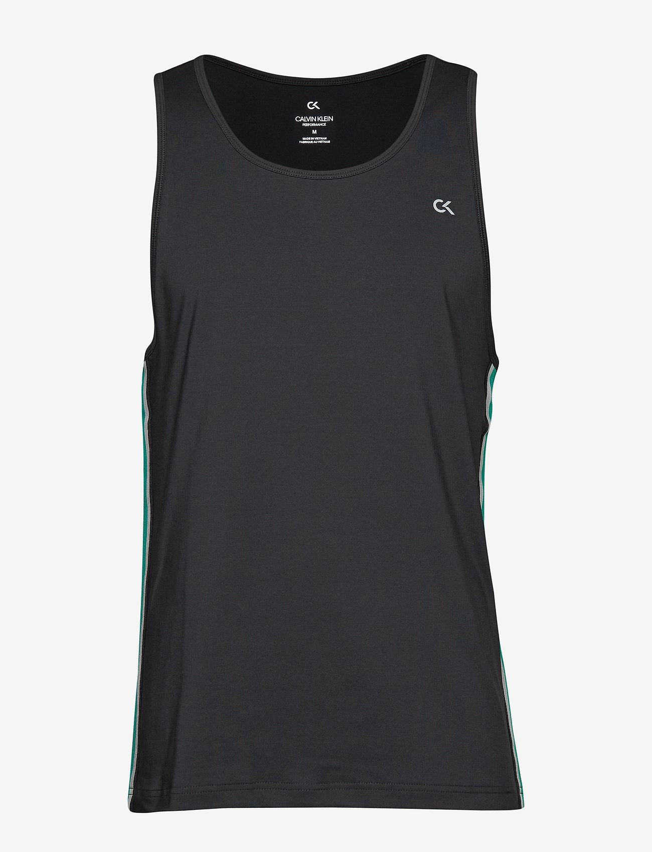 Calvin Klein Performance - COOLCORE TANK W TAPE - ck black - 0