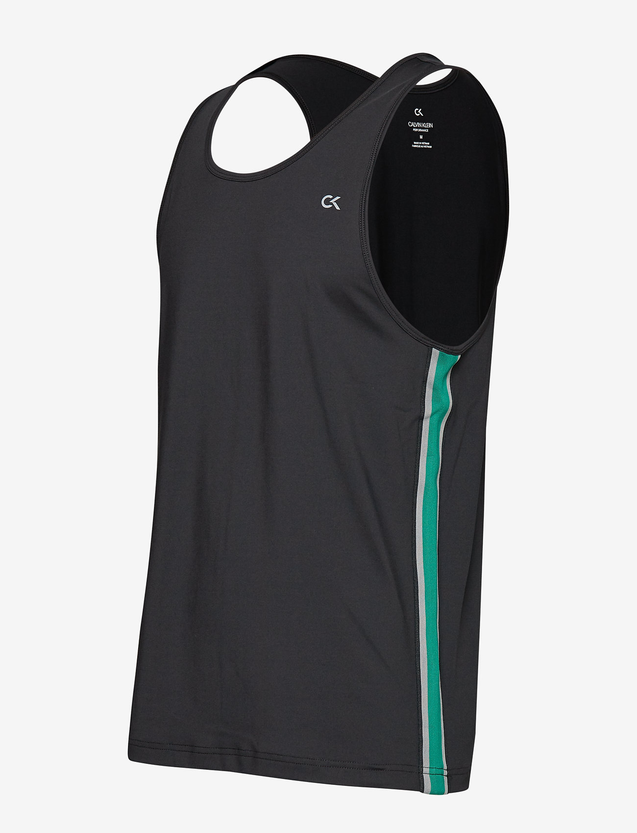 Calvin Klein Performance - COOLCORE TANK W TAPE - ck black - 2