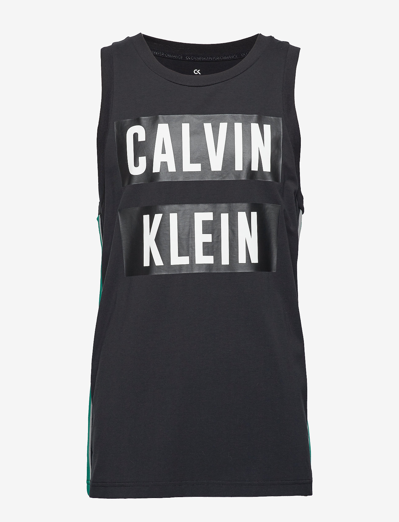Calvin Klein Performance - LOGO SS TEE - ck black - 0