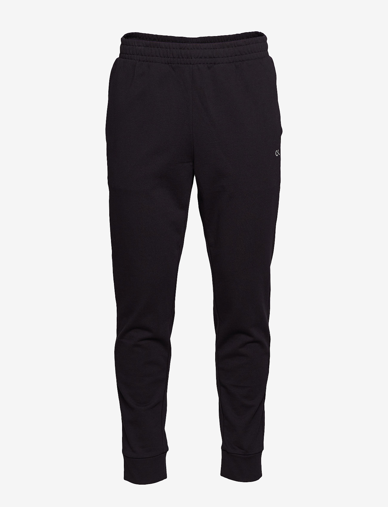 Calvin Klein Performance - KNIT PANTS - ck black/bright white - 0