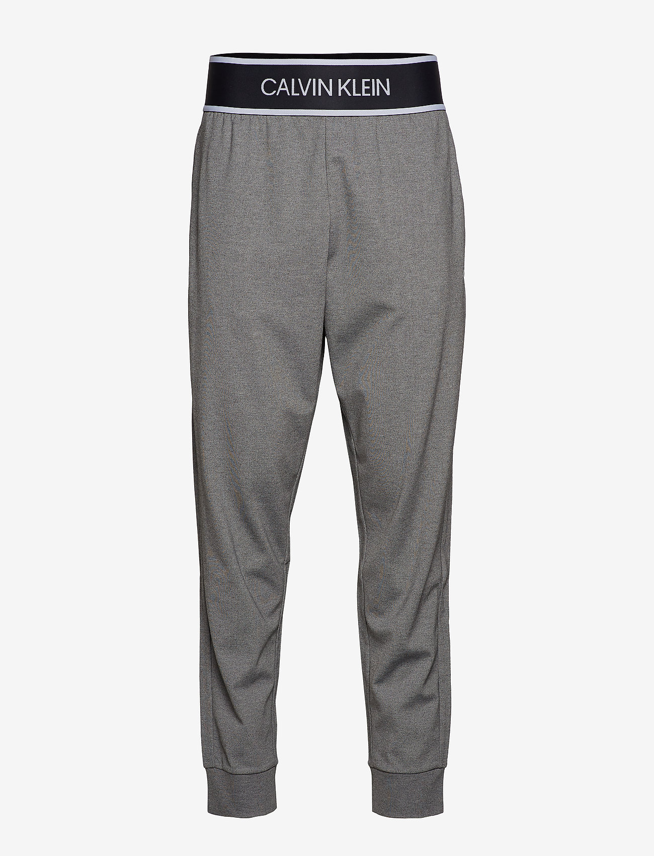 Calvin Klein Performance - KNIT PANTS - med grey htr - 0
