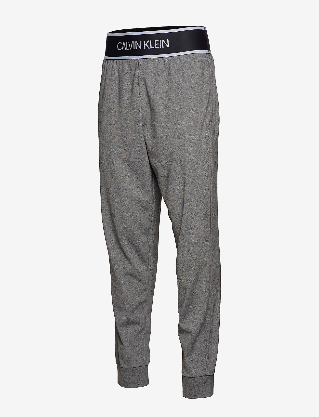 Calvin Klein Performance - KNIT PANTS - med grey htr - 2