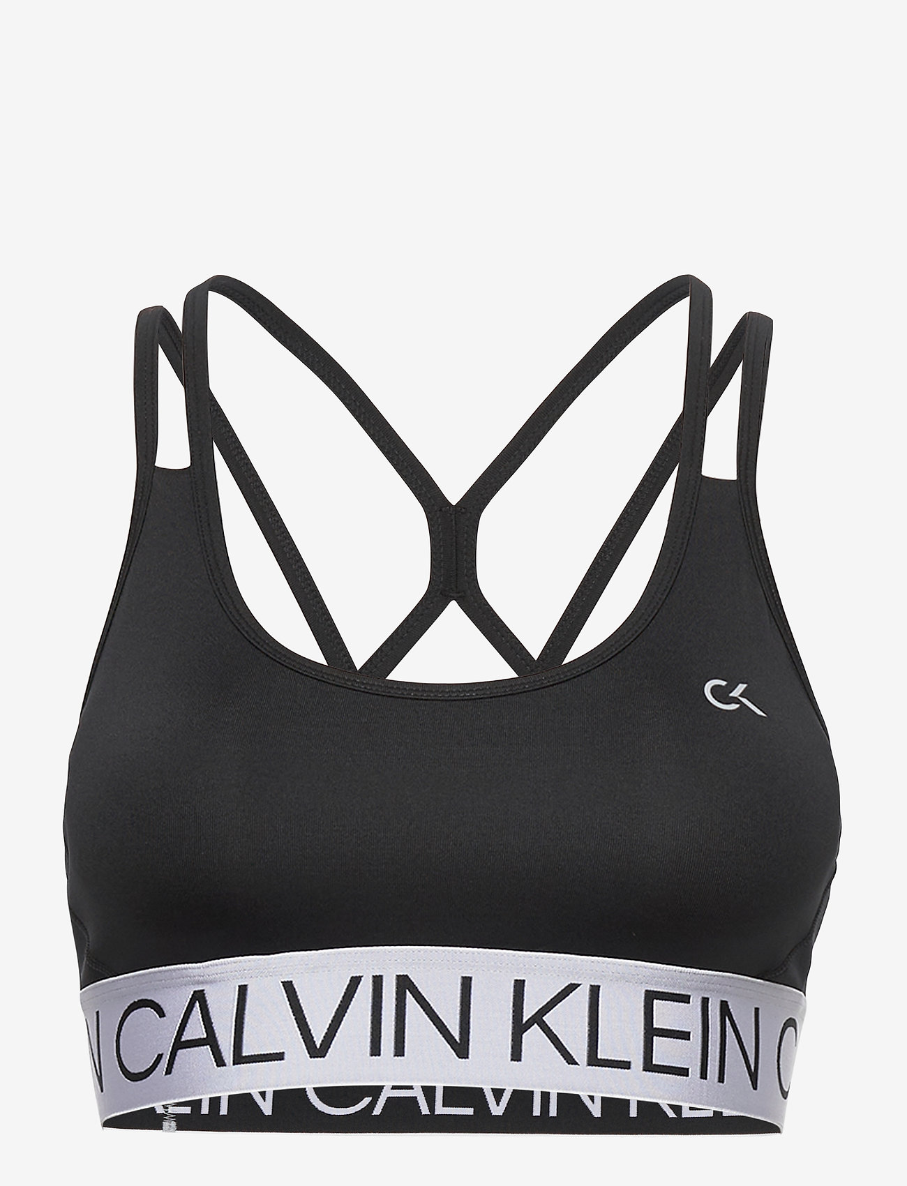 Calvin Klein Performance - LOW SUPPORT BRA - ck black - 0