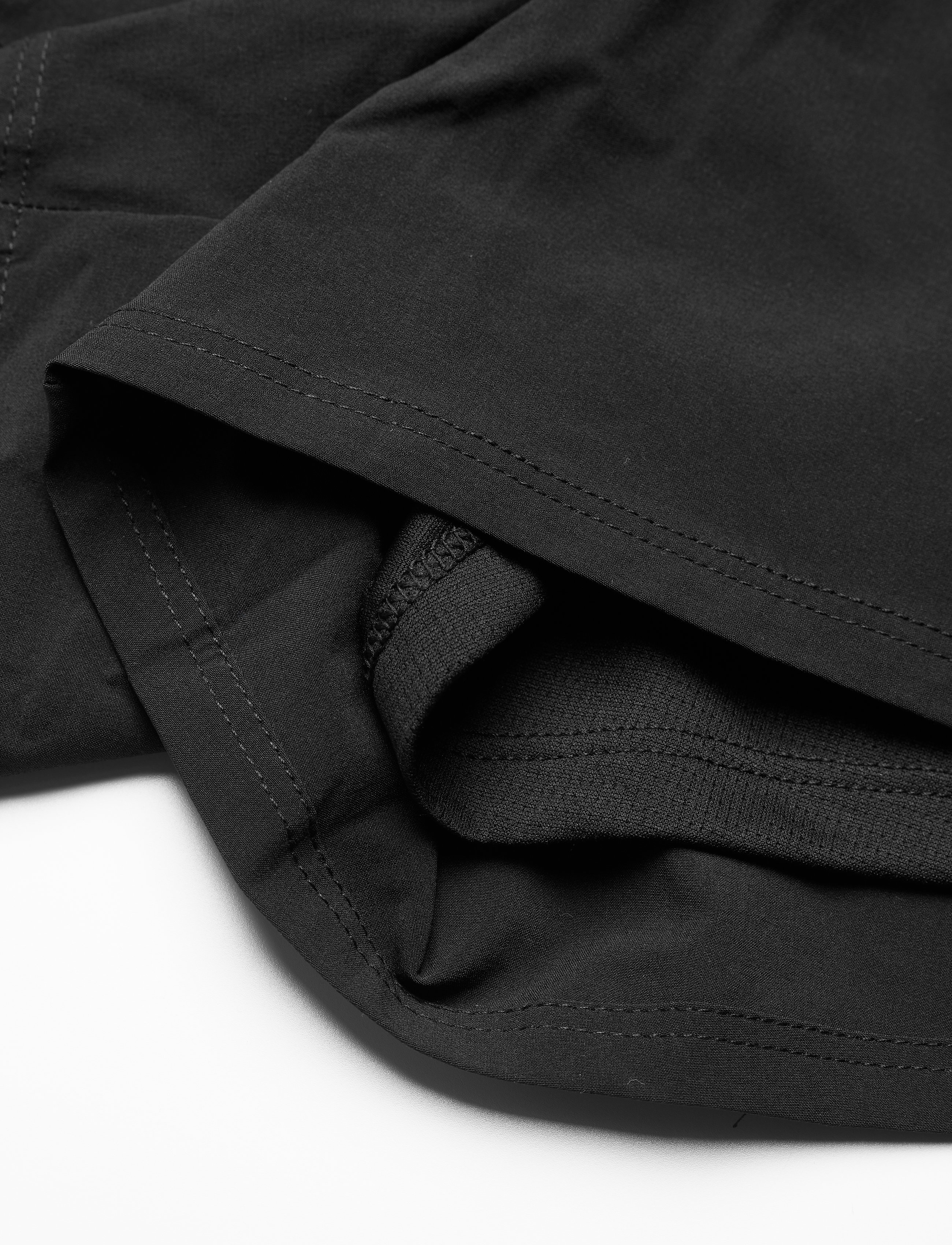 Calvin Klein Performance - WOVEN SHORT W/ INNER BRIEF - ck black - 4