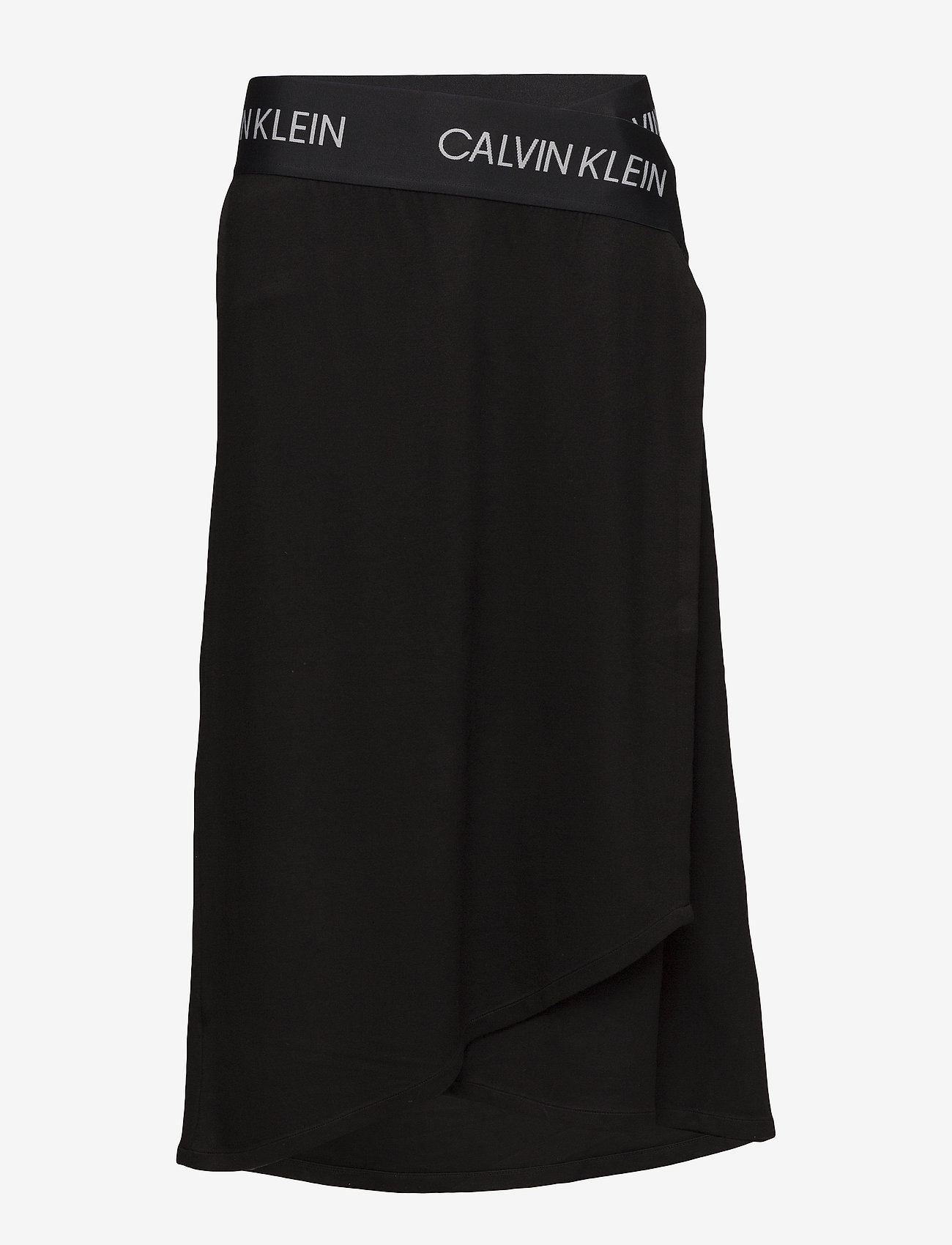 Calvin Klein Performance - MIDI WRAP SKIRT - ck black - 0