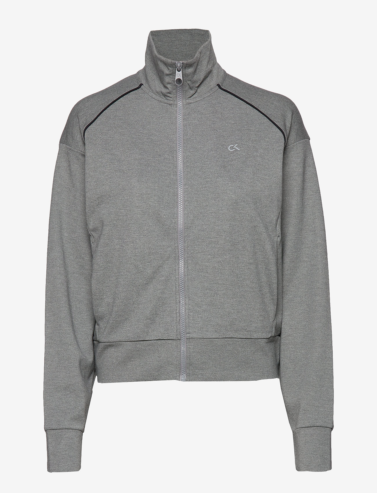 Calvin Klein Performance - FZ JACKET - medium grey heather - 0