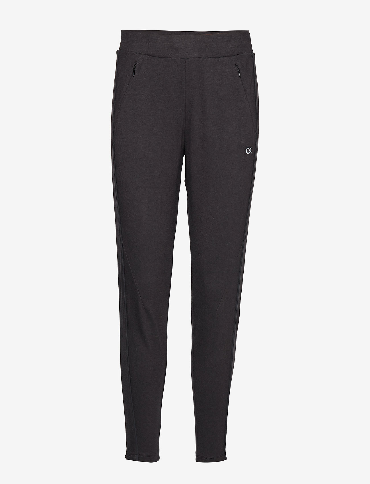 Calvin Klein Performance - ULTRA SLIM KNIT PANT - ck black - 0