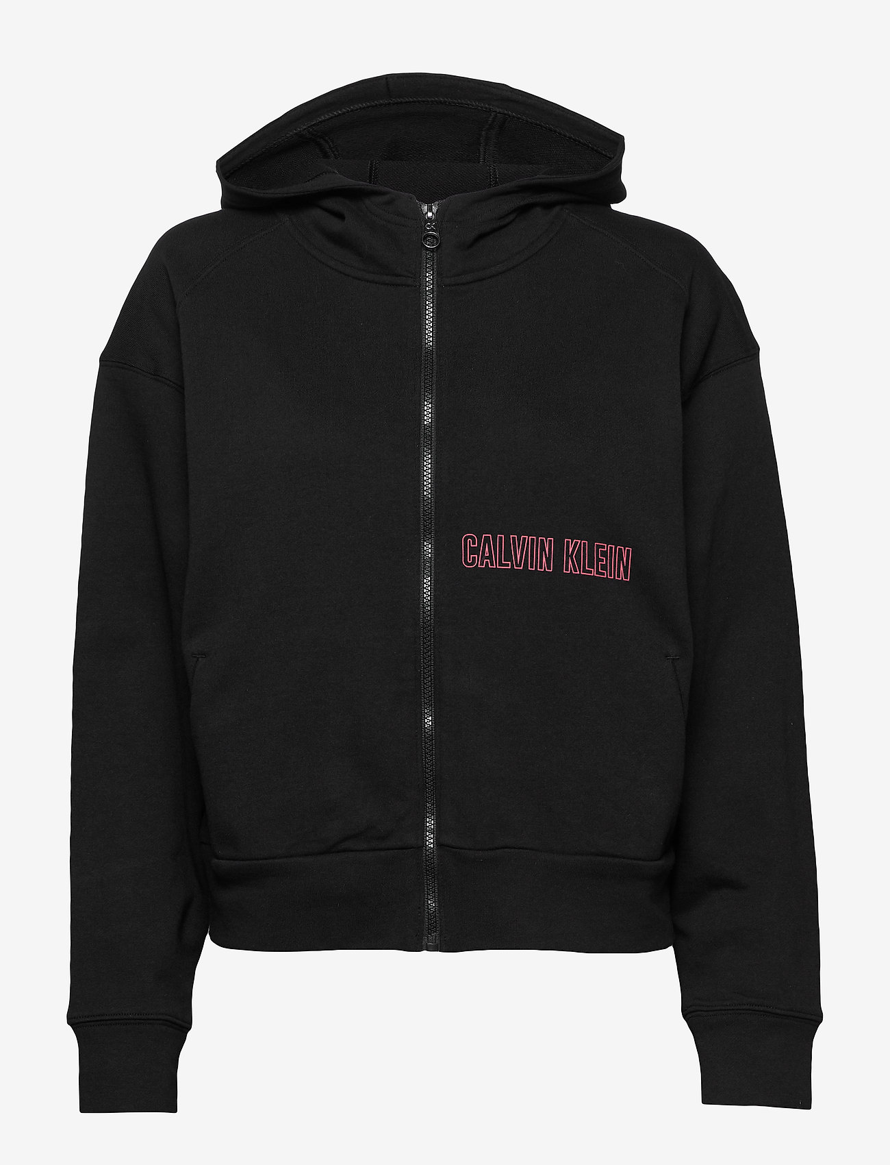Calvin Klein Performance - FULL ZIP HOODIE - ck black - 0