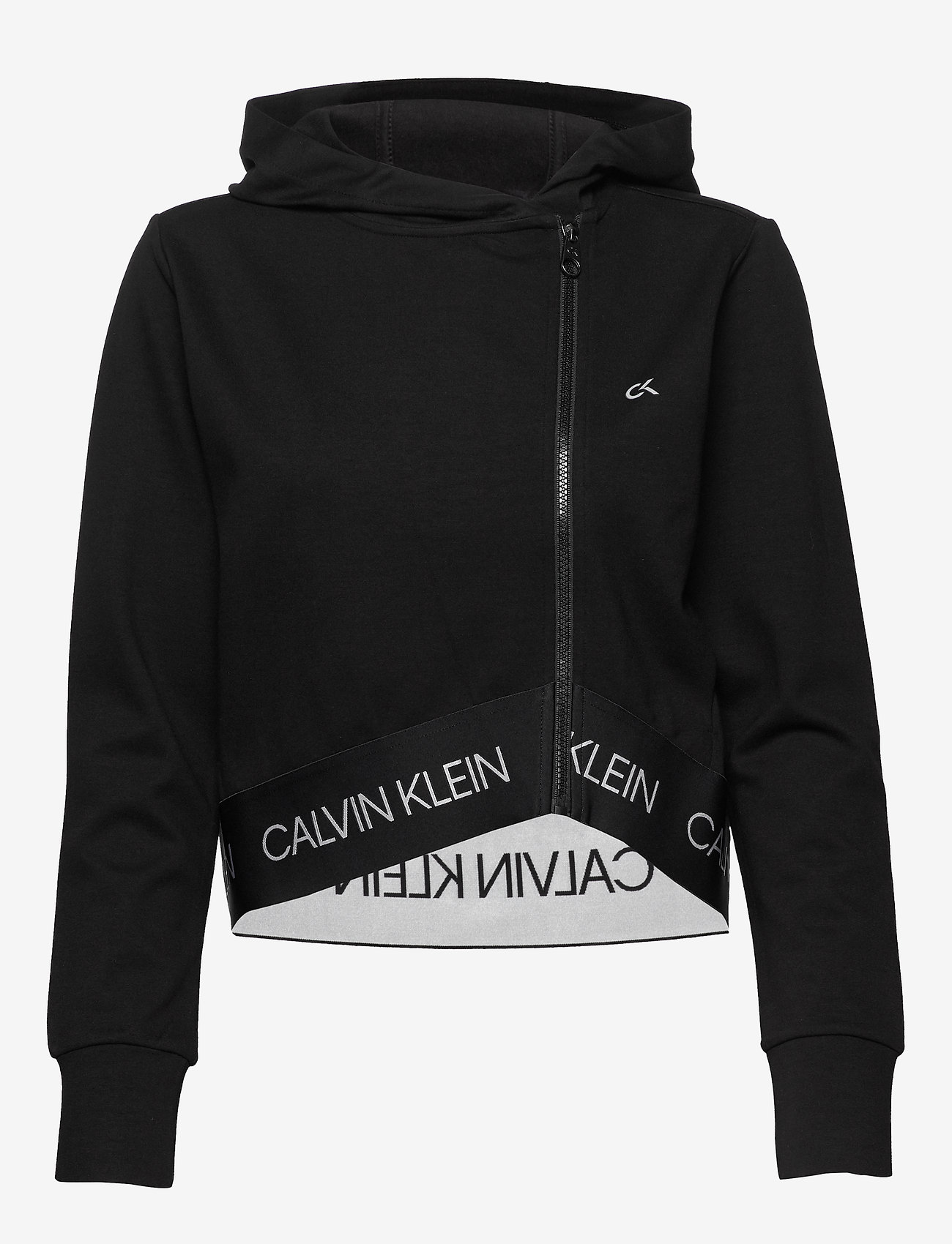 Calvin Klein Performance - FULL ZIP HOODIE - ck black - 0