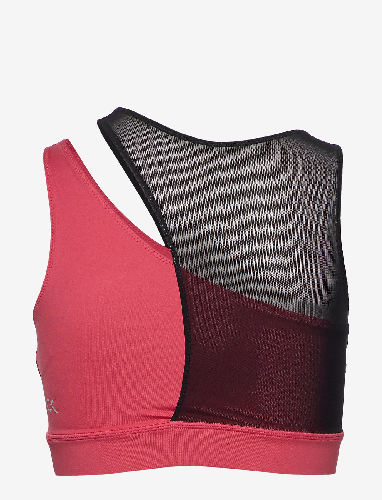 Calvin Klein Performance - MEDIUM SUPPORT SPORTS BRA - claret red - 1