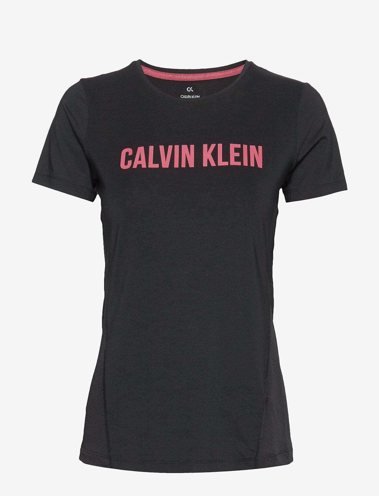 Calvin Klein Performance - SHORT SLEEVE T-SHIRT - ck black / claret red - 0